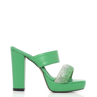 Sandale Soirée Vert
