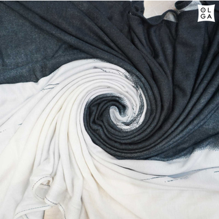 Châle olga dégradé