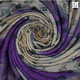 Chale OLGA Monogramme