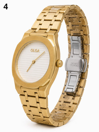 Montre Olga Dorée
