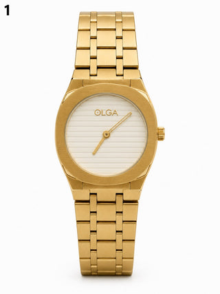 Montre Olga Dorée