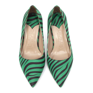 Escarpin Zebra - Vert